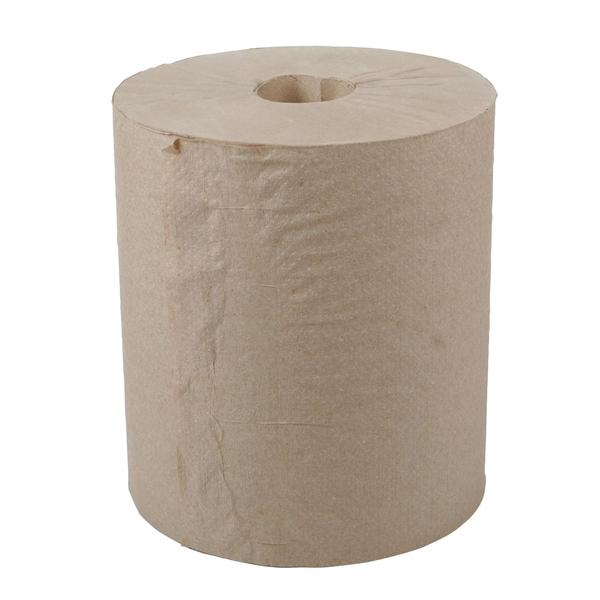 Towel Roll Center Pull 1 Ply Paper 8 in x 350 Feet Natural 12Rl/Case